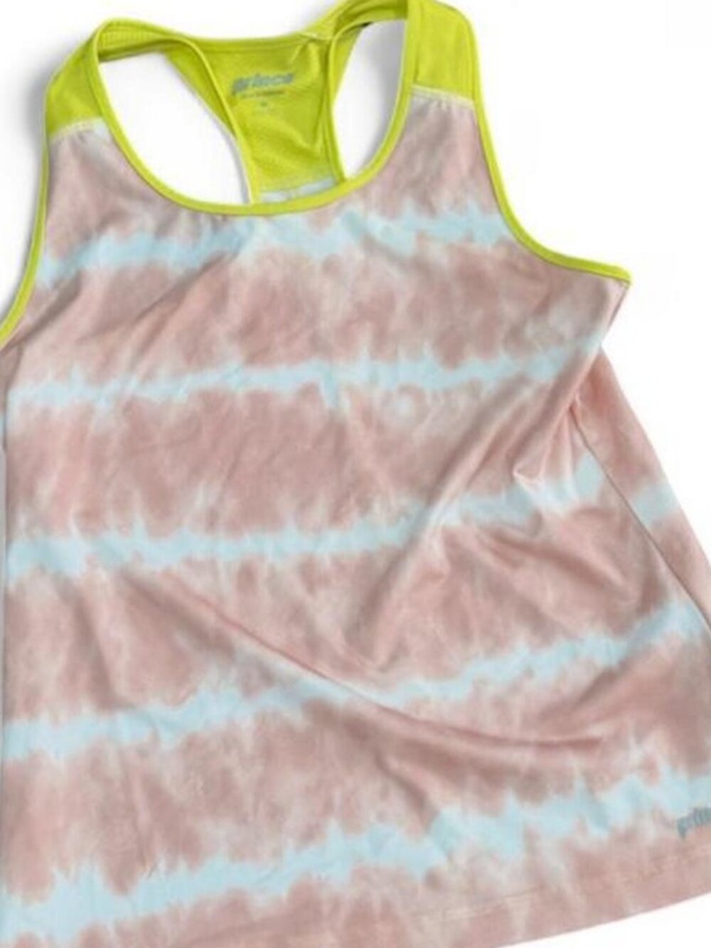 Prince Pink Tie-Dye Athletic Tank M